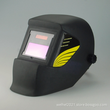 Solar Powered Auto-Darkening Welding Helmet (WH4400 Black)